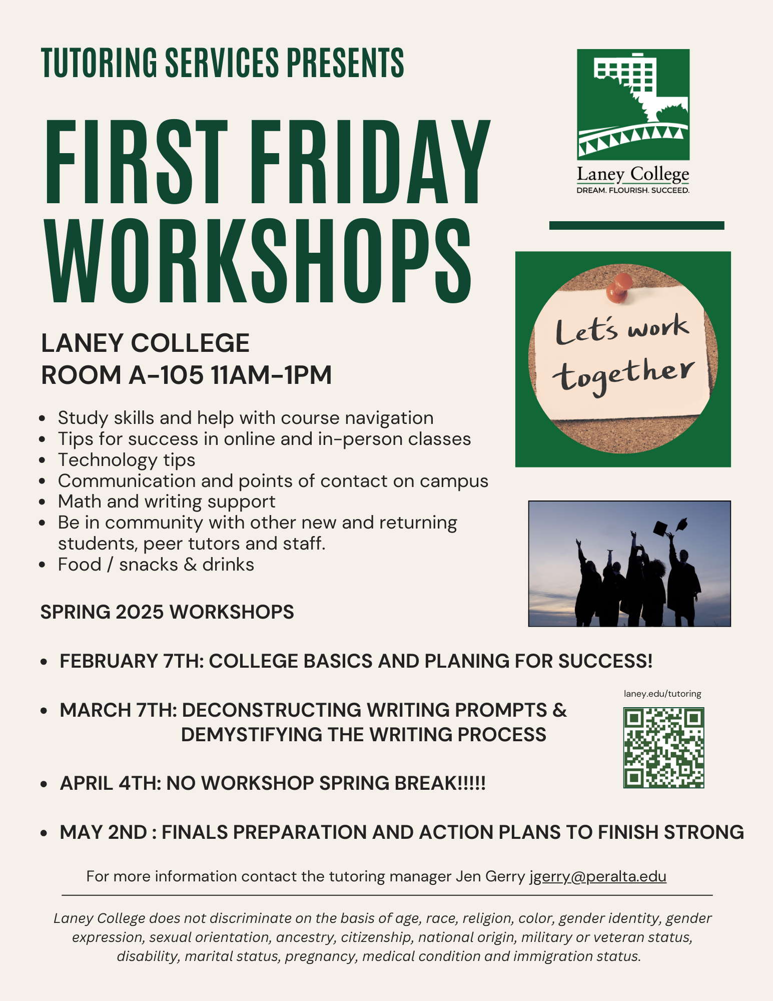 Laney College Dream. Flourish. Succeed. Laney College